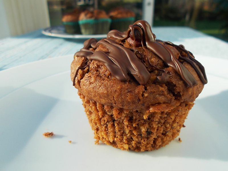 Vegan Hazelnut Chocolate Muffins The Chestnut Candle