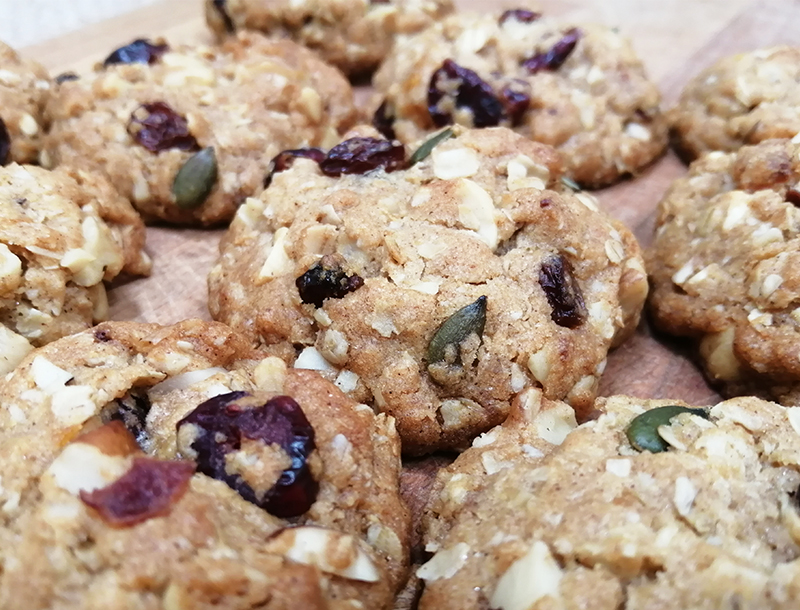 Vegan Muesli Cookies The Chestnut Candle