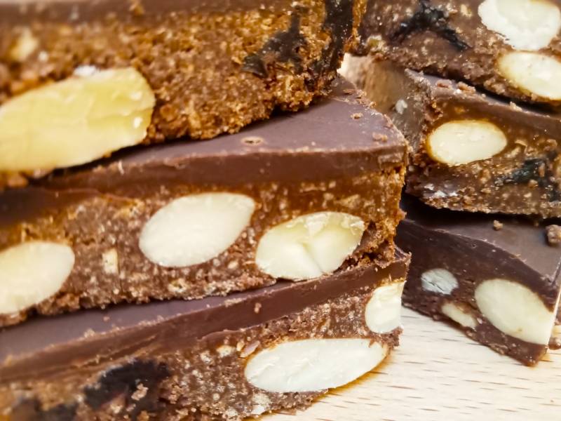 Vegan Fruit and Nut Tiffin The Chestnut Candle